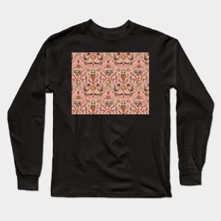 Pink Beards Long Sleeve T-Shirt